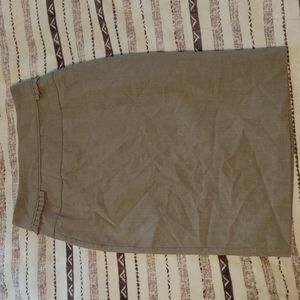 Ladies Grey Worthington Pencil Skirt Size 8